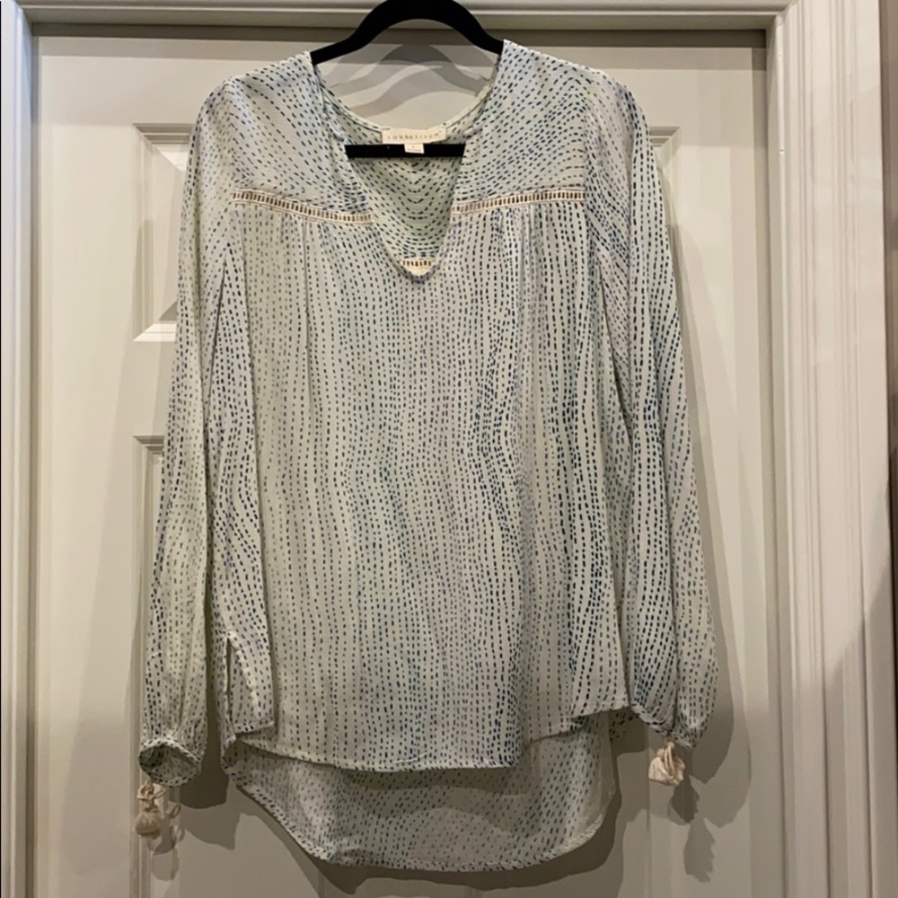 Long sleeve blouse